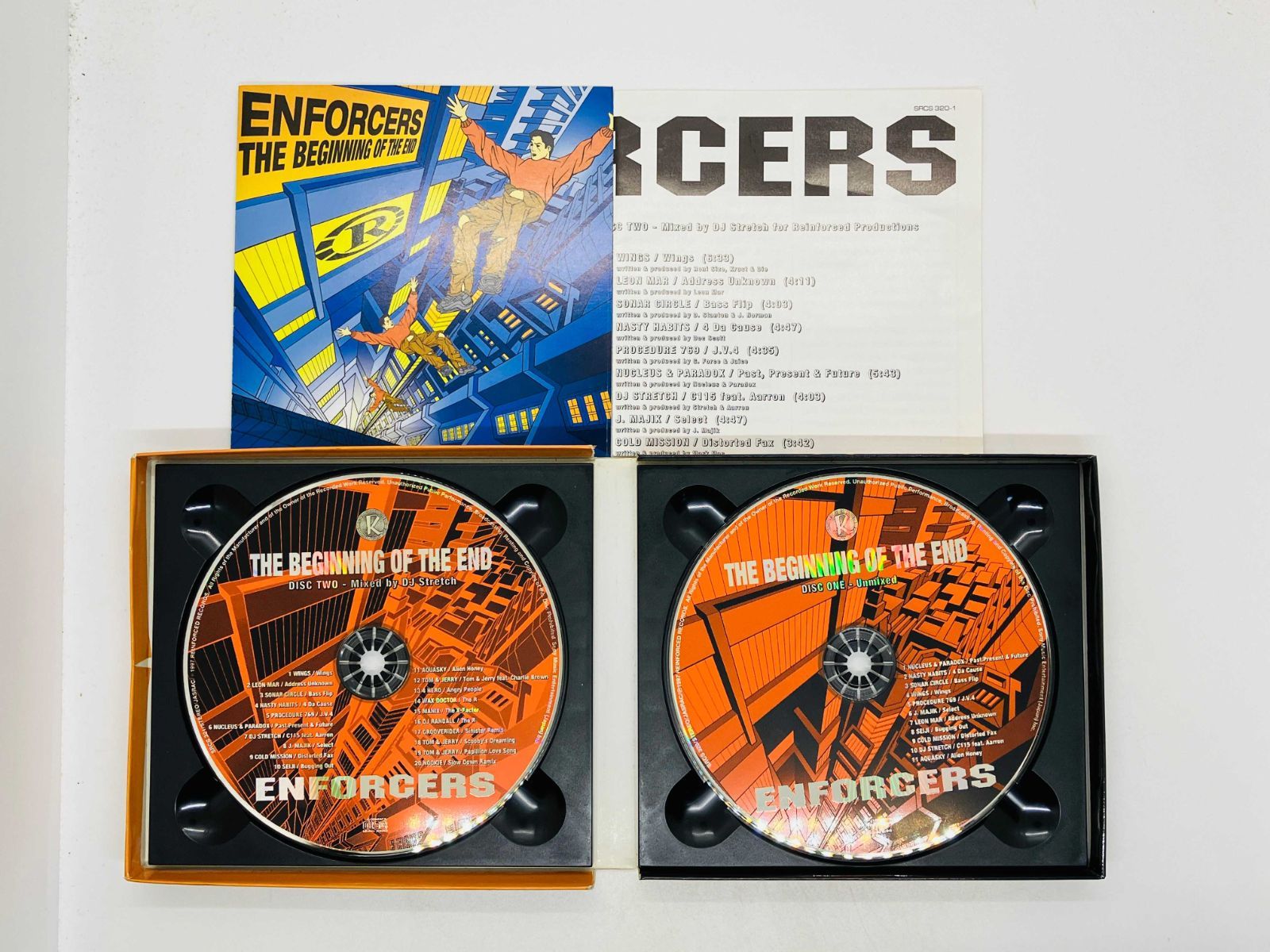 Beginning Of The End LP 完全新品 CD エンフォーサーズ ザ・ビギニング・オブ・ジ・エンド