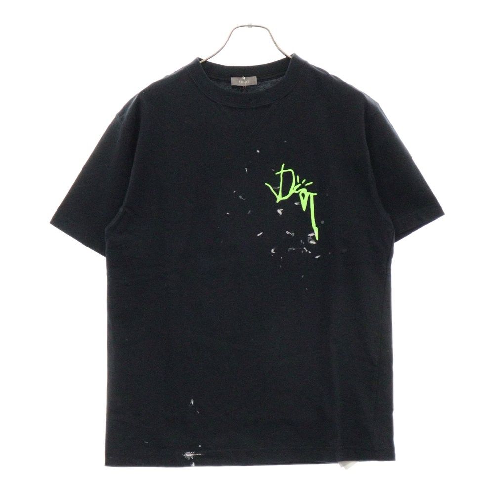 dior ディオール×トラヴィススコット■22AWロゴオーバーサイズTシャツ DIOR ディオール 22AW×Travis Scott Oversized Cactus Jack Dior