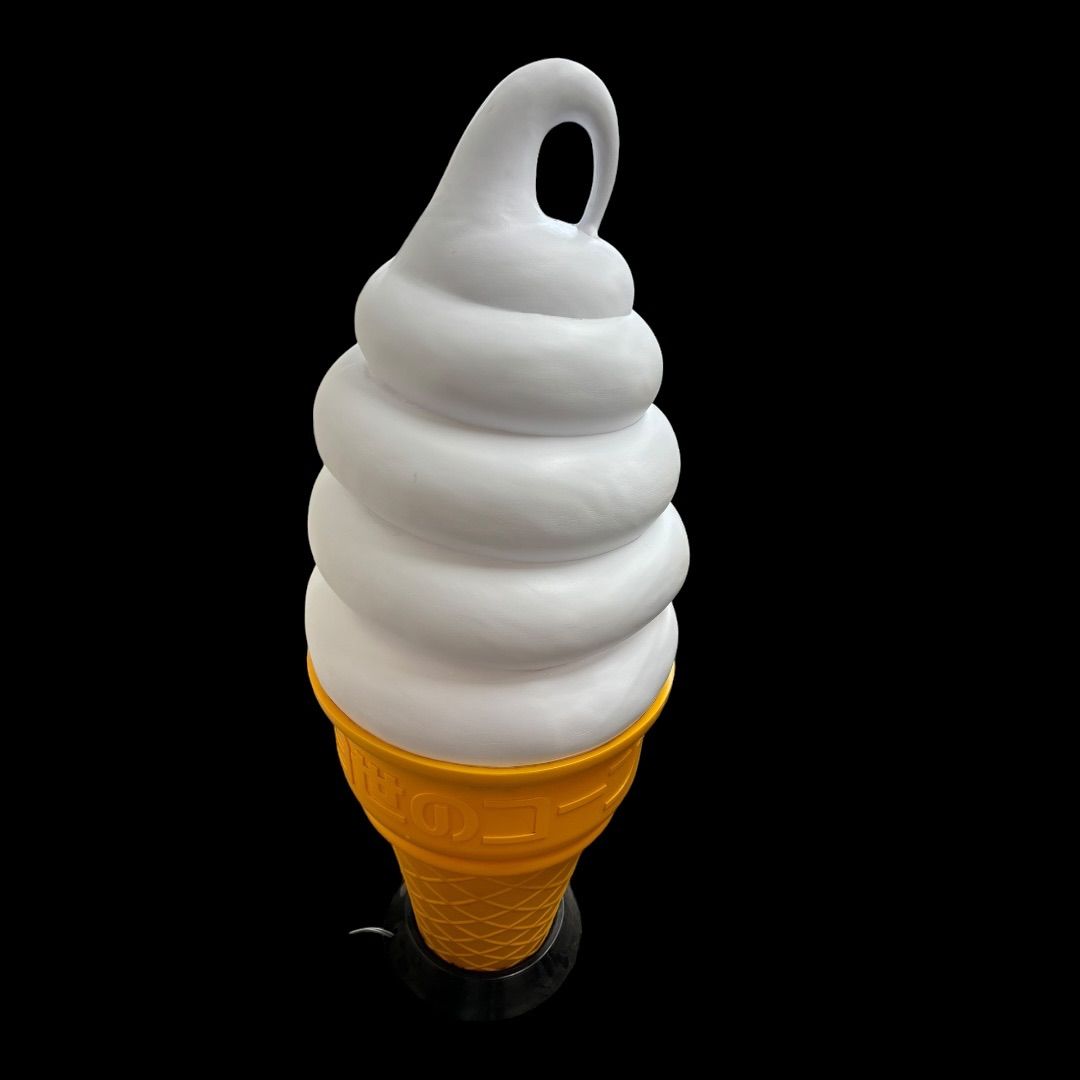 ソフトクリーム 日世 コーン 照明 ライト 日世のコーン 照明 ソフト