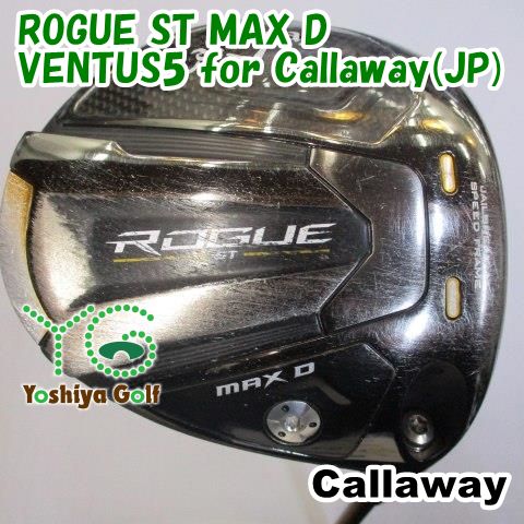 ドライバー キャロウェイ ROGUE ST MAX D/VENTUS5 for Callaway(JP)/S