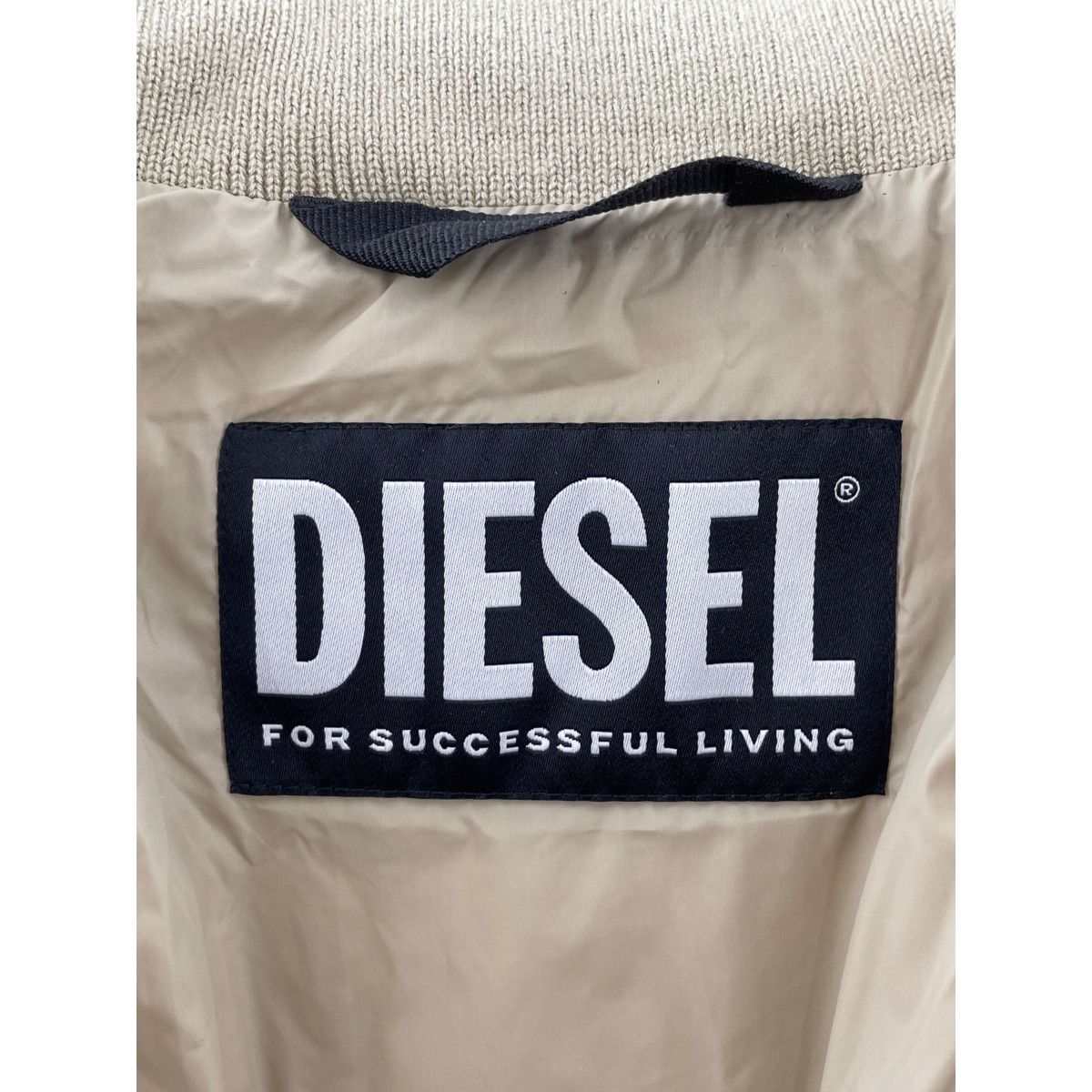 DIESEL ディーゼル A03029 W-BRIGGS ベージュ 中綿ジャケット M - メルカリ