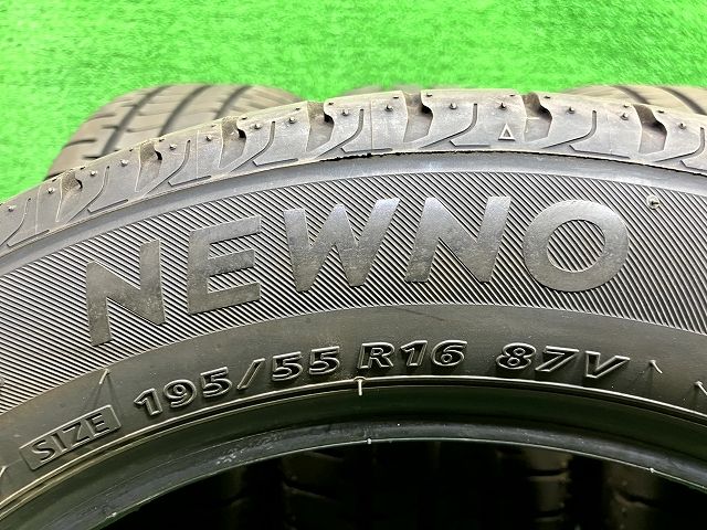 今がチャンス！ BRIDGESTONE サマー ブリヂストン ニューノ 195 55R16 4本 6ミリ