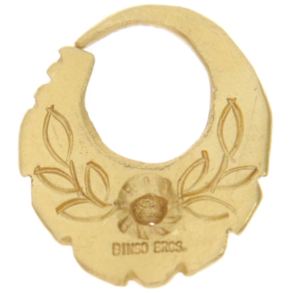 【ビンゴブラザーズ】値下げ中★24kゴールド スターピアス（ポスト部分18k） THE BINGO BROTHERS 新品 ザ・ビンゴブラザーズ 24K GOLD スター