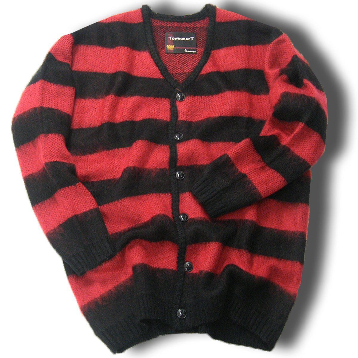 新品】 TOWNCRAFT ／ タウンクラフト ジャガード シャギーニット