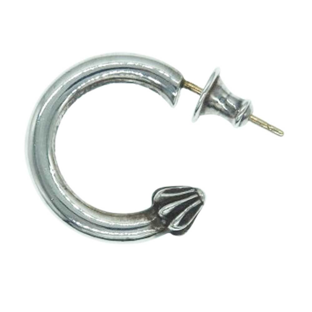 CHROME HEARTS クロムハーツ 原本無 HOOP PLAIN プレーン フープ ピアス