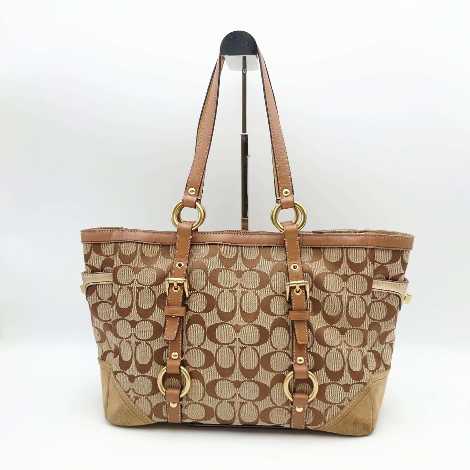 COACH コーチ ショルダーバッグ トートバッグ シグネチャー 10384 