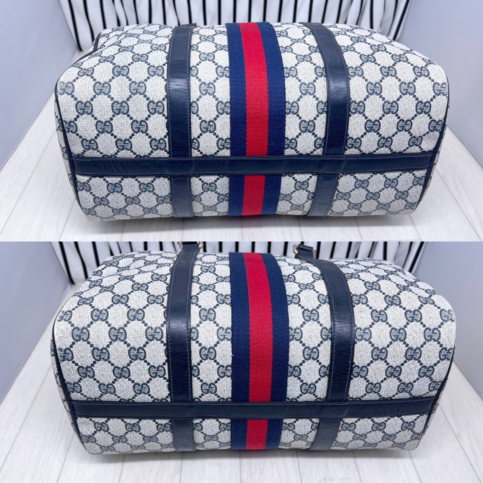 極美品✨グッチ ボストンバッグ シェリーライン GG プラス PVC 大容量 楽天市場】【バッグ】GUCCI グッチ オールドグッチ GGプラス