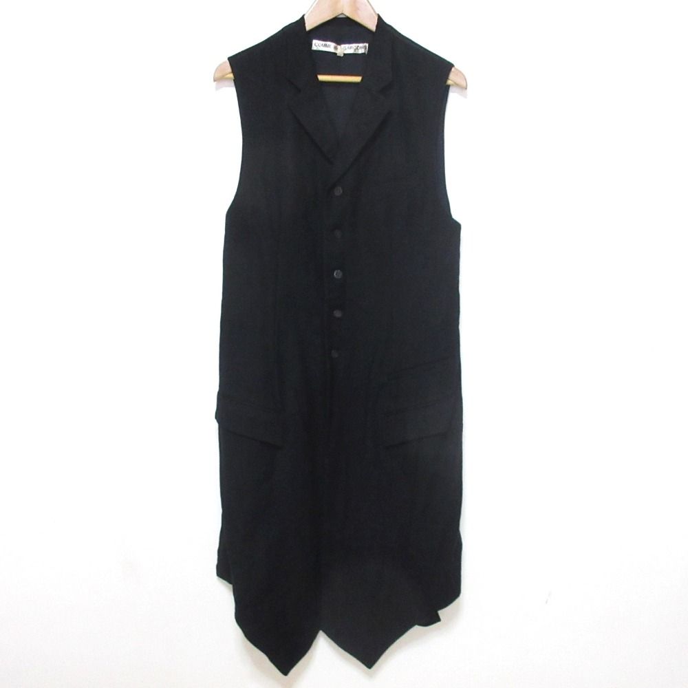 BLACK COMME des GARCONS ロングベスト BLACK COMME des GARCONS