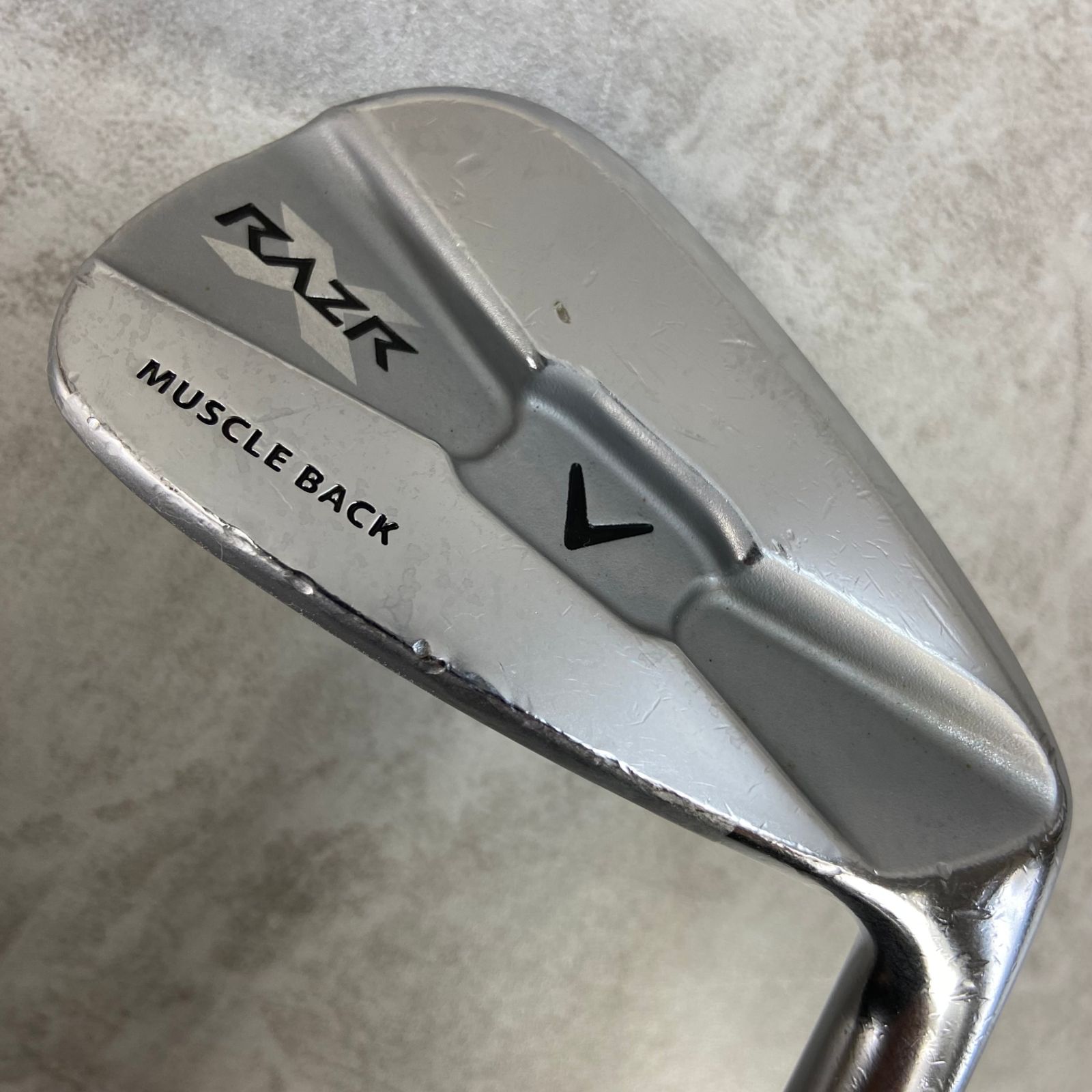 Callaway キャロウェイ RAZR レーザー MUSCLEBACK マッスルバック メンズゴルフアイアン 9ｉ 純正シャフト スチール S  右利き用 男性 - メルカリ