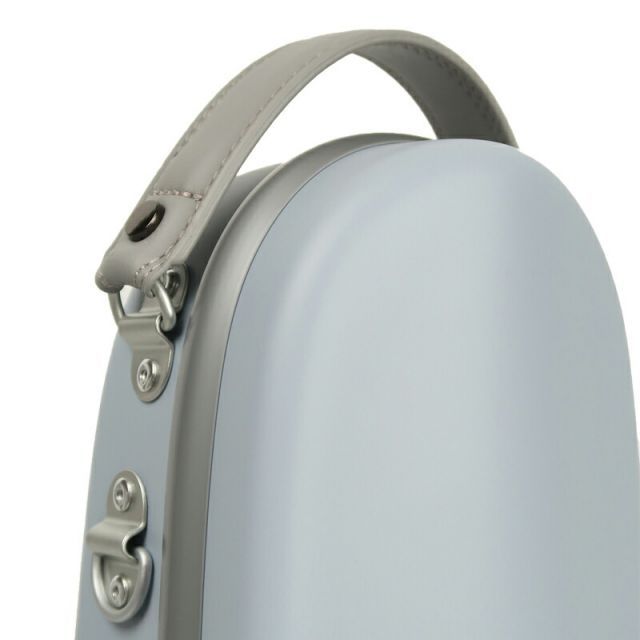 カーボンマック CFV-2S S-MBL-GL サテン ミルキーブルー グレーライン バイオリンケース カーボンファイバー製 軽量 丈夫 ハードケース