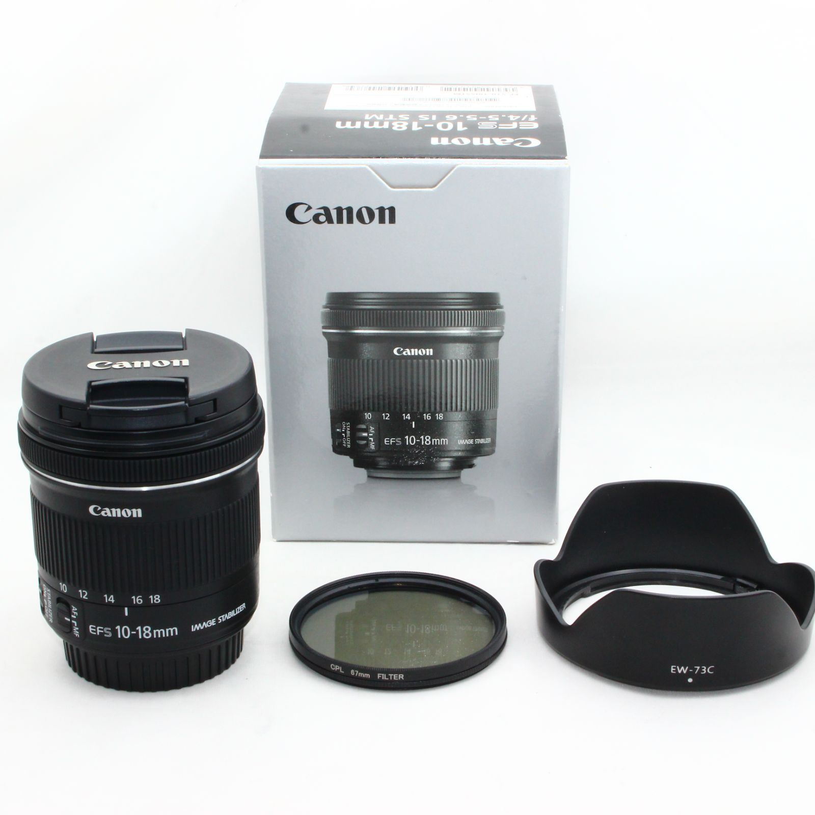 Canon 超広角ズームレンズ EF-S10-18mm F4.5-5.6 IS STM - メルカリ