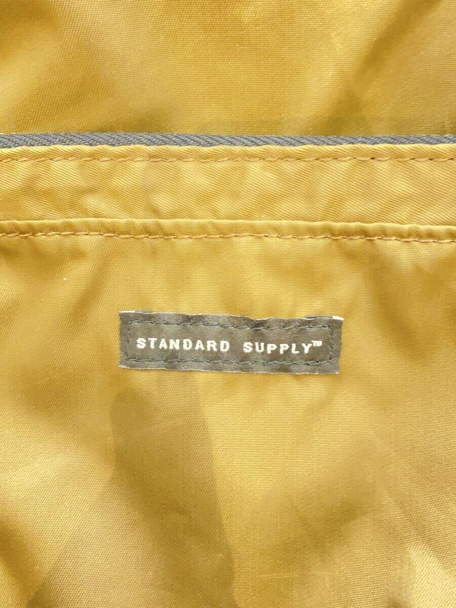 STANDARD SUPPLY WEEKENDER PACKABLEDYPACK リュック ポリエステル カーキ 無地 薄汚れ有