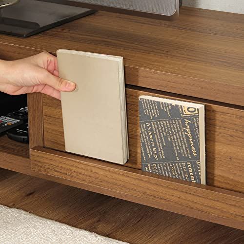 迅速発送】不二貿易 テレビ台 ローボード 49型 幅150cm ライトブラウン