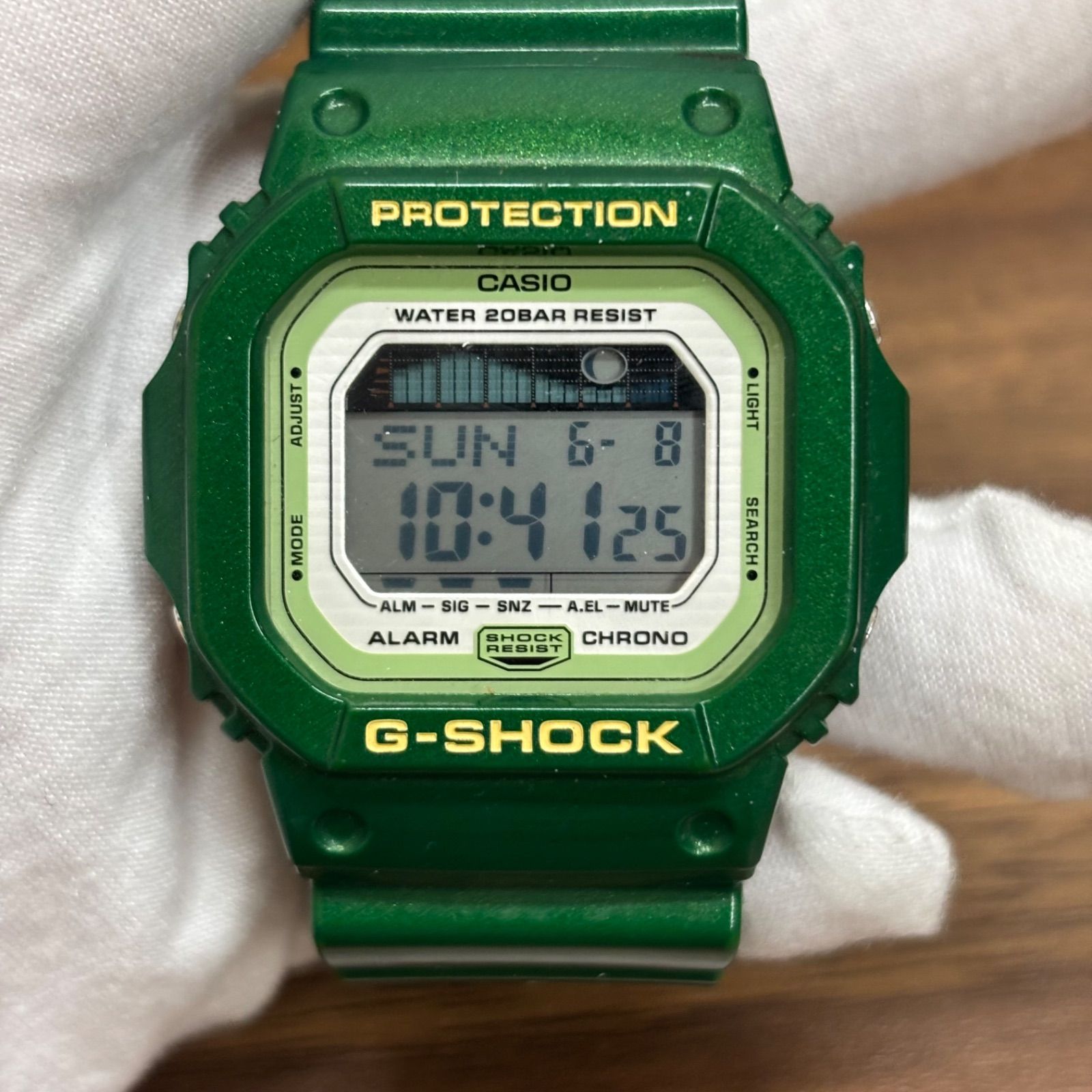 G-SHOCK GLX-5600A デジタル腕時計 グリーン GLX-5600A-3JFサポートページ | CASIO
