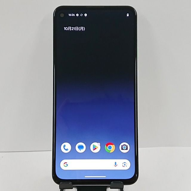 Google Pixel 4a (5G) SoftBank クリアリーホワイト 送料無料 本体 c07926