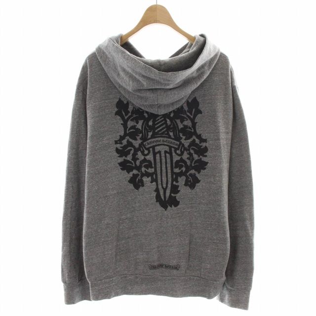 クロムハーツ CHROME HEARTS パーカー バックロゴ ダガージップ