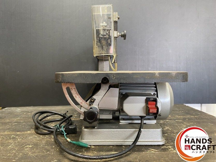 中古（傷や汚れあり）●【中古品】RYOBI リョービ TF-45 卓上糸ノコ盤 単相100V 50/60Hz 130/150W ストローク数:1,390spm/1,700spm 中古（傷や汚れあり）○【中古品】RYOBI リョービ TF-45 卓上糸ノコ盤