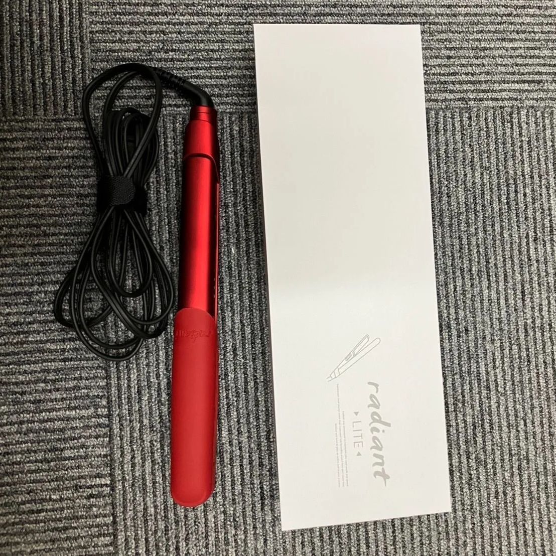 Bnext　シルクプロアイロン　ラディアントライト　LM-130　レッド B next シルクプロアイロン radiant ラディアント 28mm 130℃～220