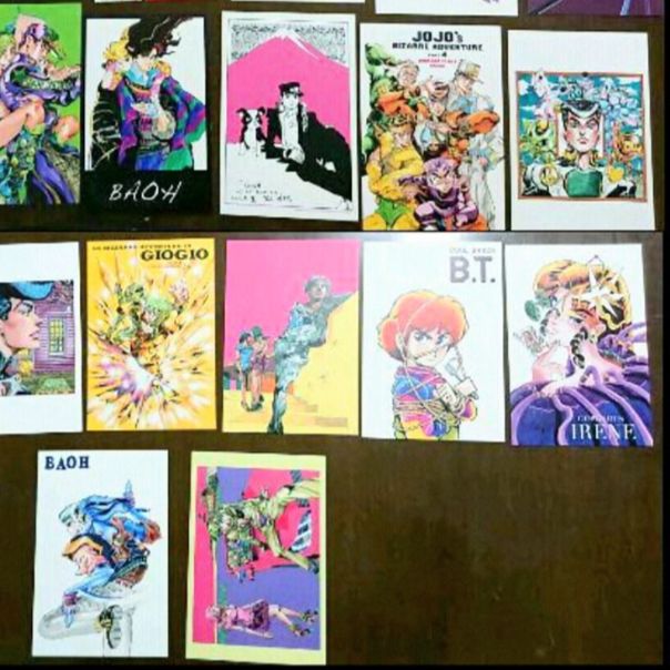 ジョジョの奇妙な冒険 ジョジョ展 荒木飛呂彦原画展 ポストカード 50枚