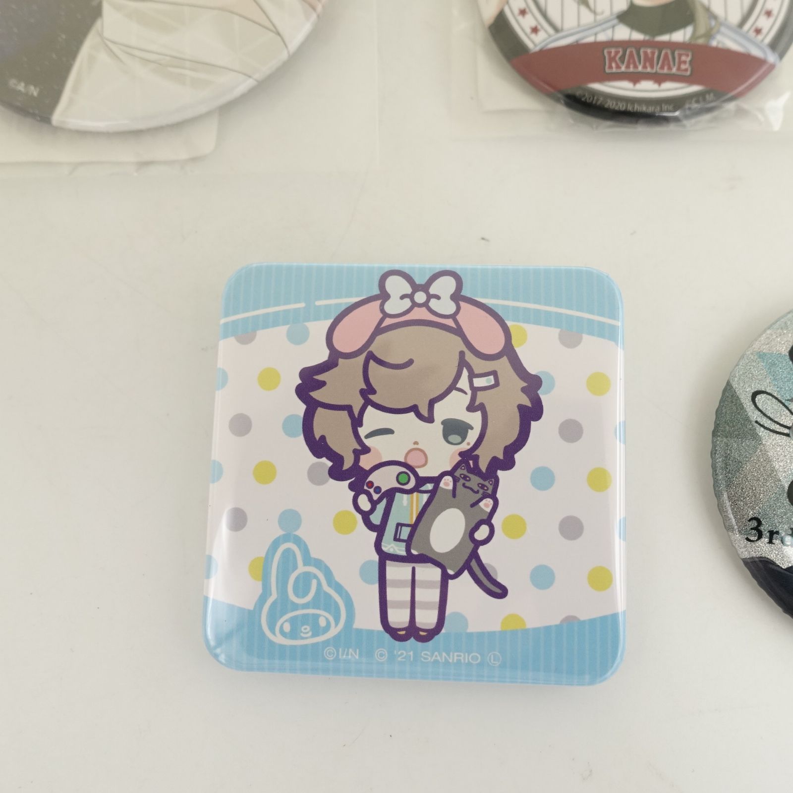 にじさんじ 叶 缶バッジ 5点セット タワレコカフェ ChroNoiR3周年記念 
