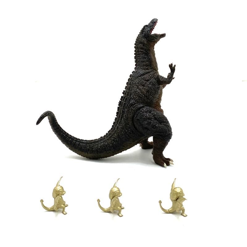 BANDAI ゴジラザウルス フィギュア ミニドット付き BANDAI ゴジラ