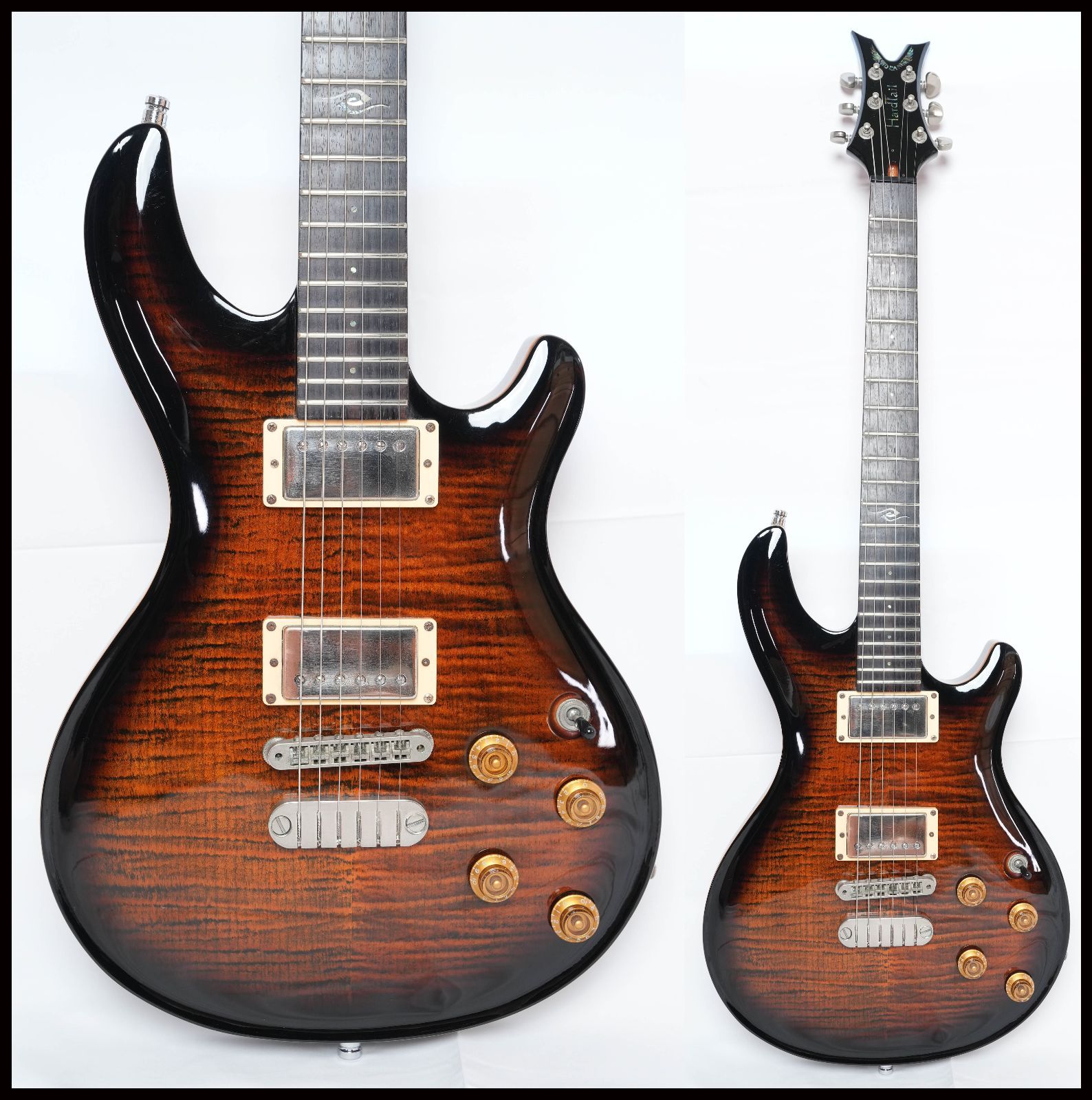 GRECO EG 77年 レスポール セミホローの虎目ボディ！ GRECO EG 77年