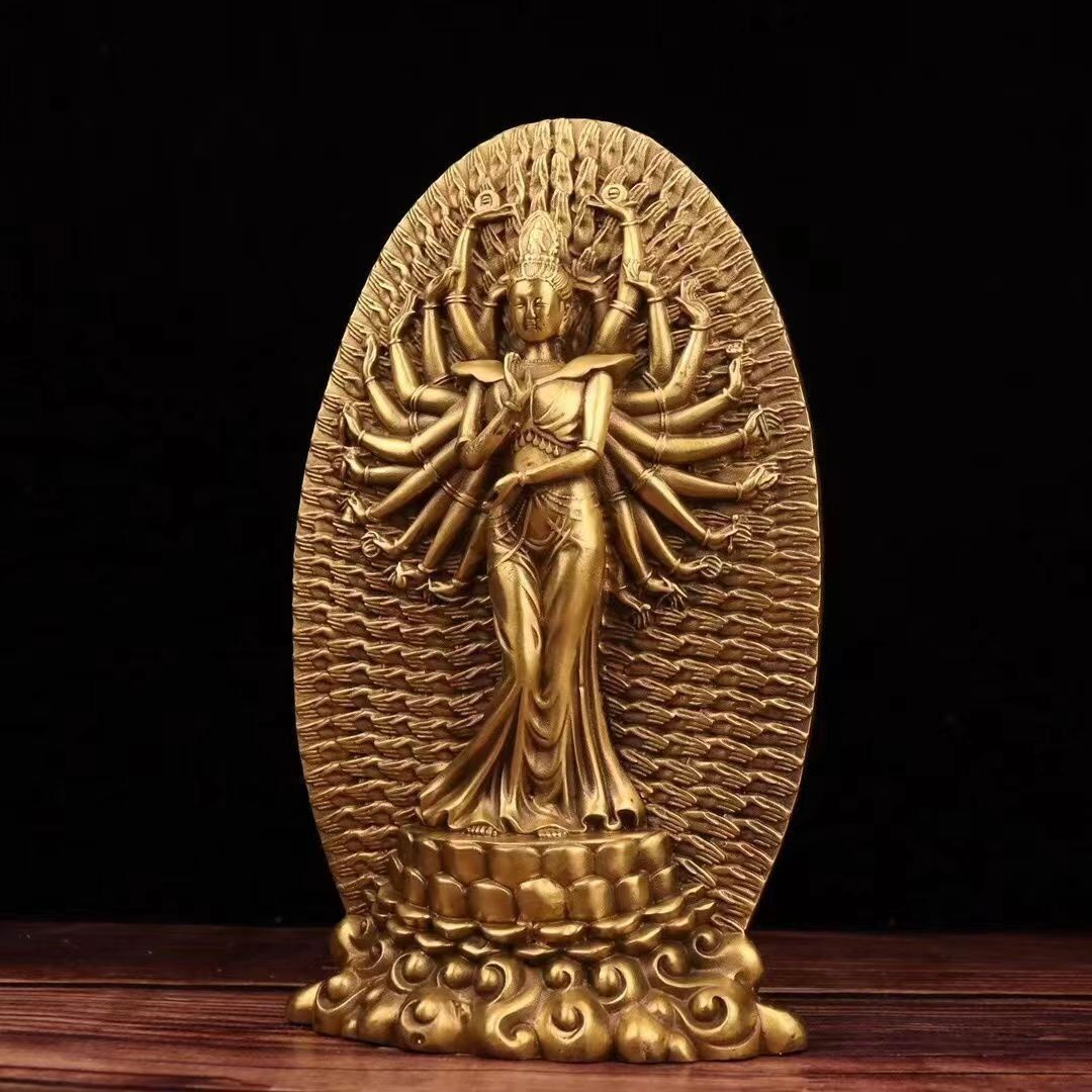 チベット仏教法具 長寿仏菩薩 仏壇仏像 真鍮製 時代美品 ご利益 30cm チベット仏教法具 長寿仏菩薩 仏壇仏像 真鍮製 時代美品 ご利益