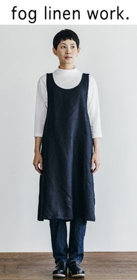 タートルな fog linen work フォグリネン ワンピース リネン 麻の通販