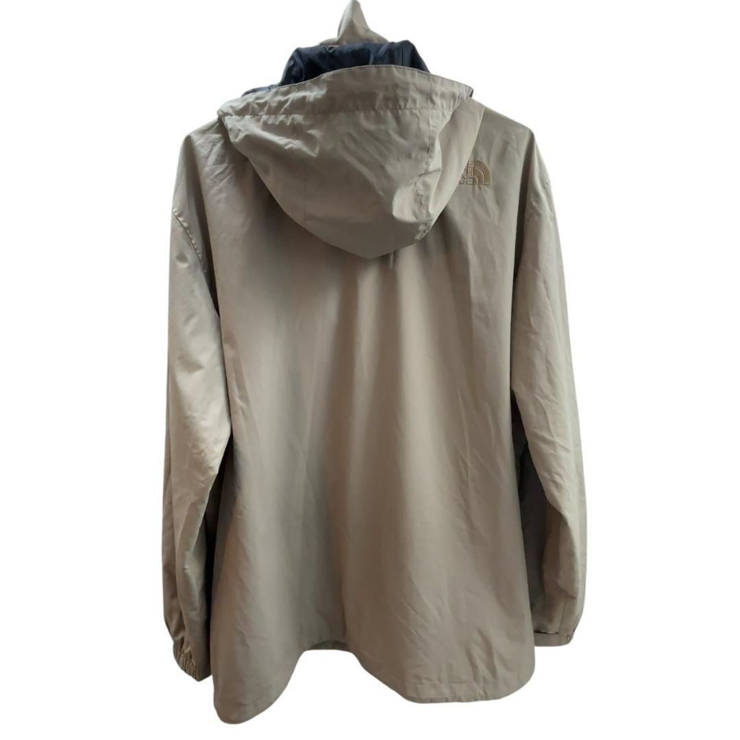 ノースフェイス マウンテンパーカー 2XLサイズ ベージュ フード付き