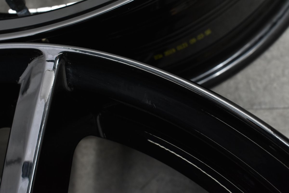 良好品】バルミナ 17in 7J +45 PCD114.3 4本セット ノア ヴォクシー