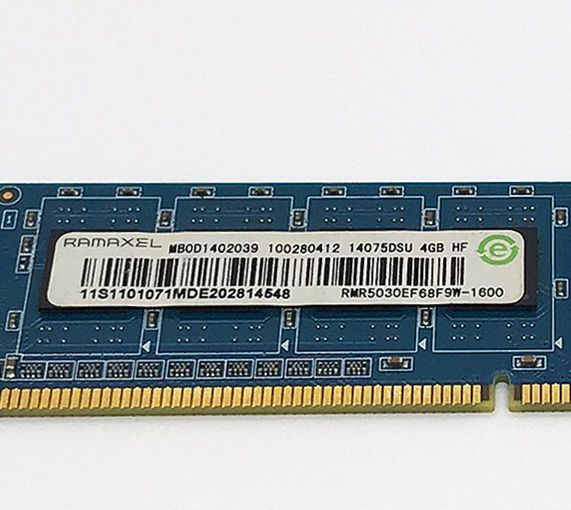 デスクトップPCメモリ RAMAXEL DDR3 1600 4GB（4GB×1）RMR5030EF68F9W-1600 - メルカリ