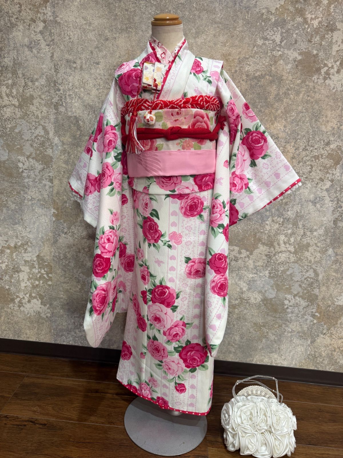 7歳女の子 七五三着物 SEIKO MATSUDA