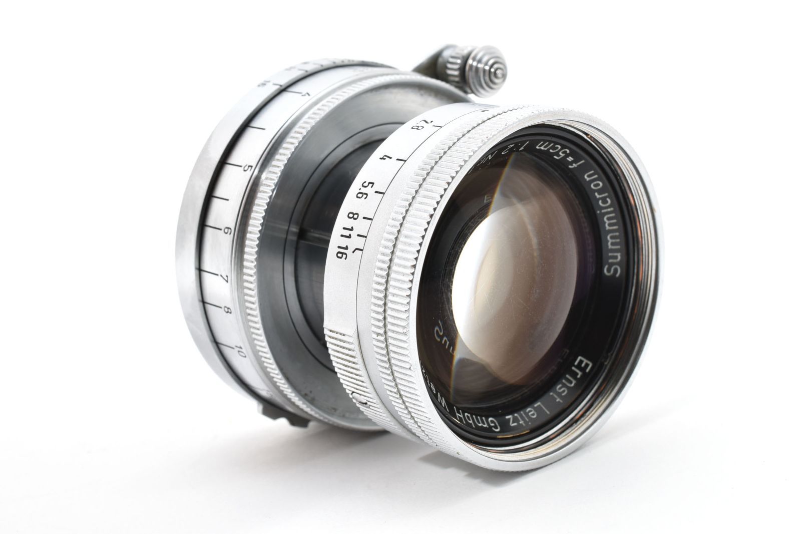  ライカ Leica Summicron 5 cm 50 mm F 2 沈胴 121万台 L 39 Lマウント用 レンズ(単焦点) カメラ