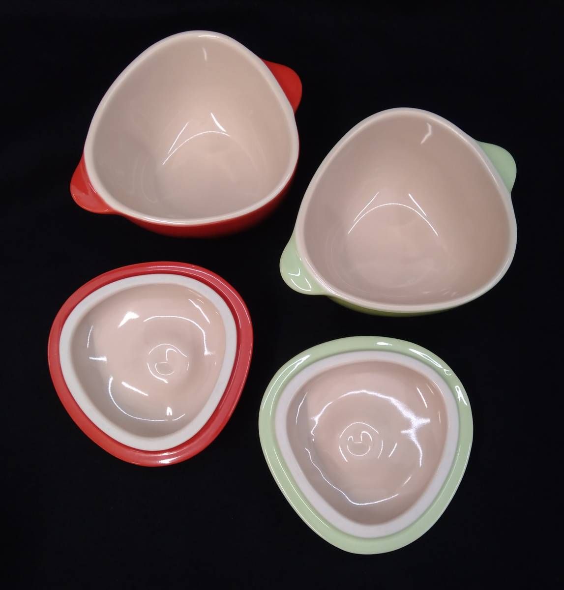 LE CREUSET ル クルーゼ アップル りんご ココット 二個セット