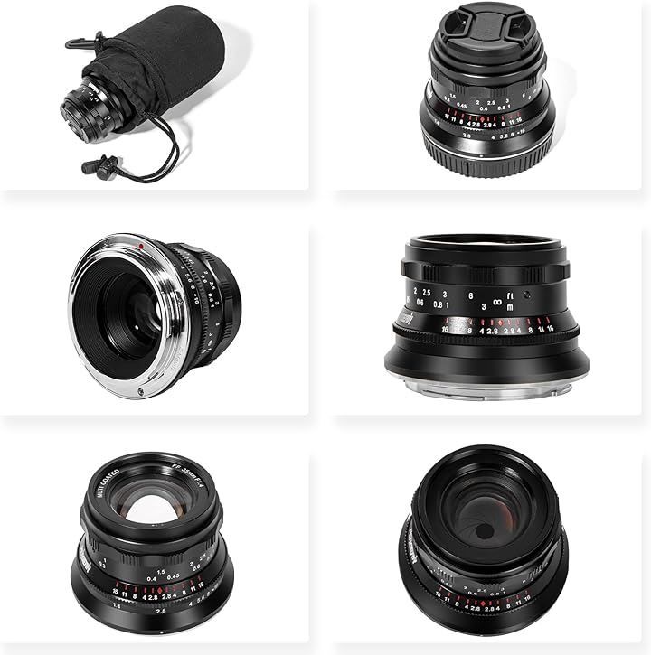 PERGEAR 35mm F1.4 フルサイズ 安い マニュアルフォーカスレンズ 単