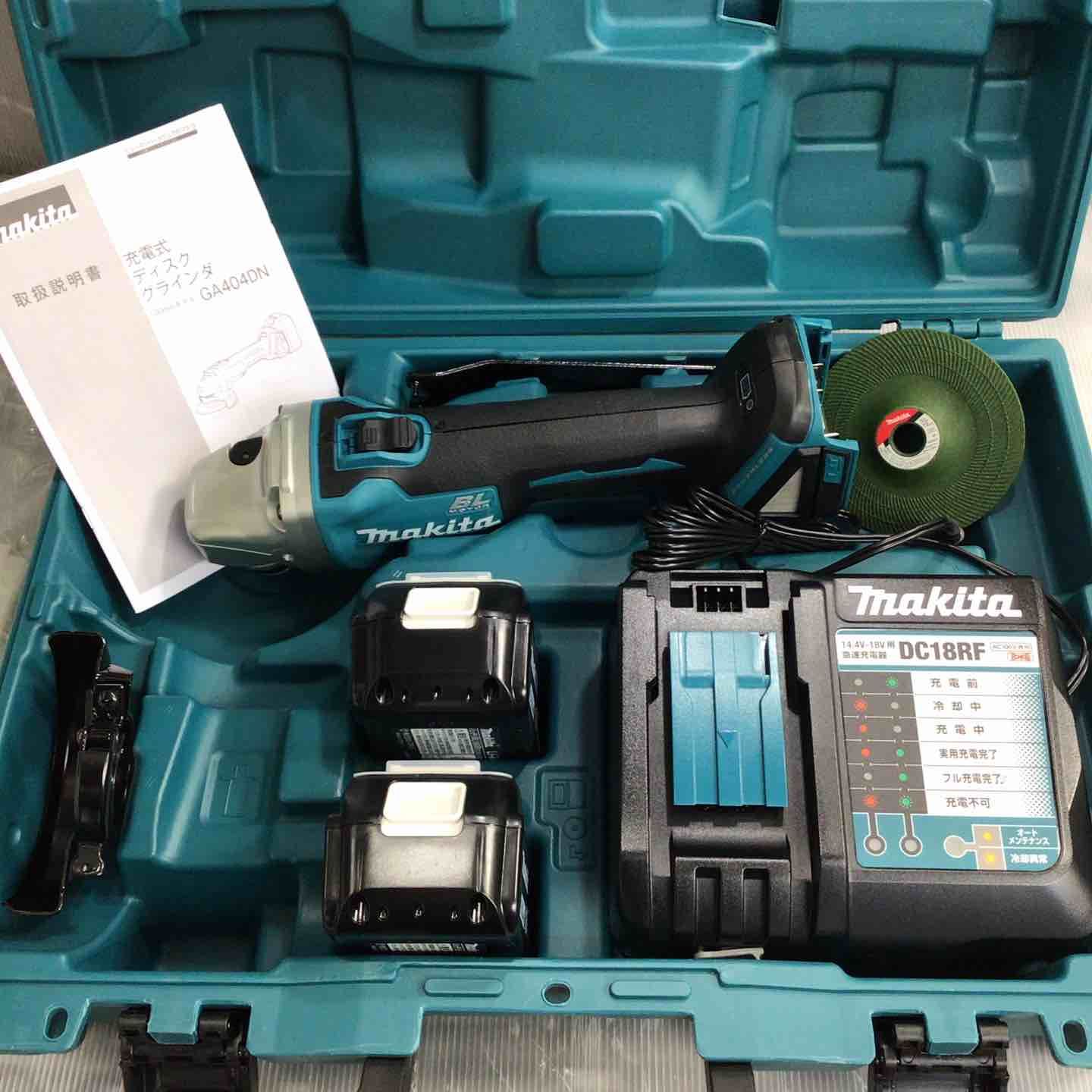 マキタ makita 100mmコードレスディスクグラインダ GA404DRGXN 草加店
