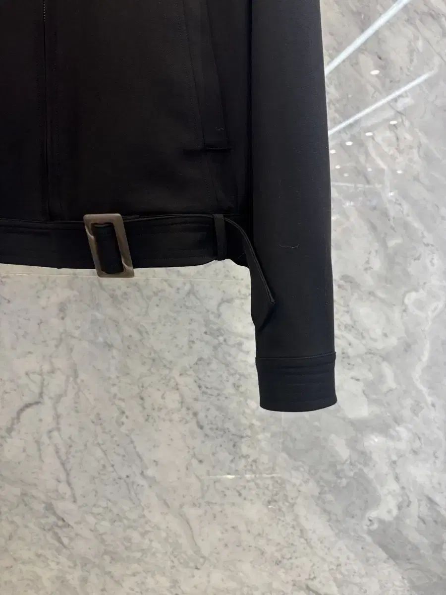 js ニューヨークスタイル 2025 f w 裾 ストラップ ベルト付き オーバーサイズ ジップアップ ジャケット GULLKHAN_COM