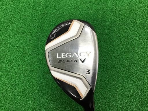 キャロウェイ LEGACY BLACK U3 ユーティリティ UT 純正特注シャフト フレックスS メンズ 男性用 右利き 右用 Cランク ゴルフクラブ