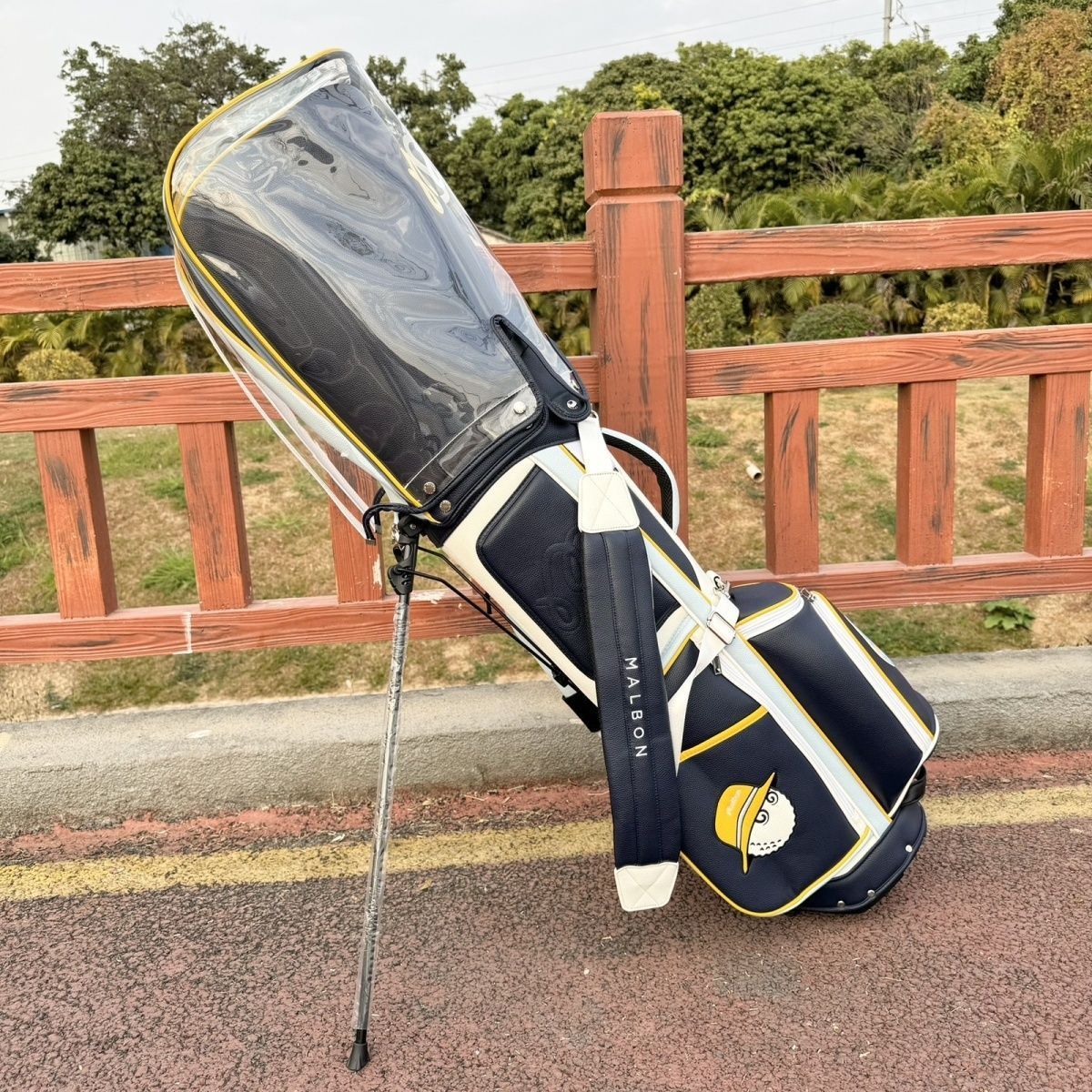 マルボンゴルフ Malbon golf キャディバッグ キャディーバック スタンド型バッグ 新作 - メルカリ