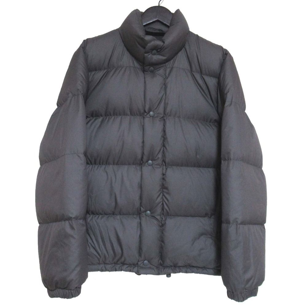美品 MONCLER モンクレール ヴィンテージ スタンドカラー ダウンジャケット 2サイズ グレー メンズ 古着 中古 USED
