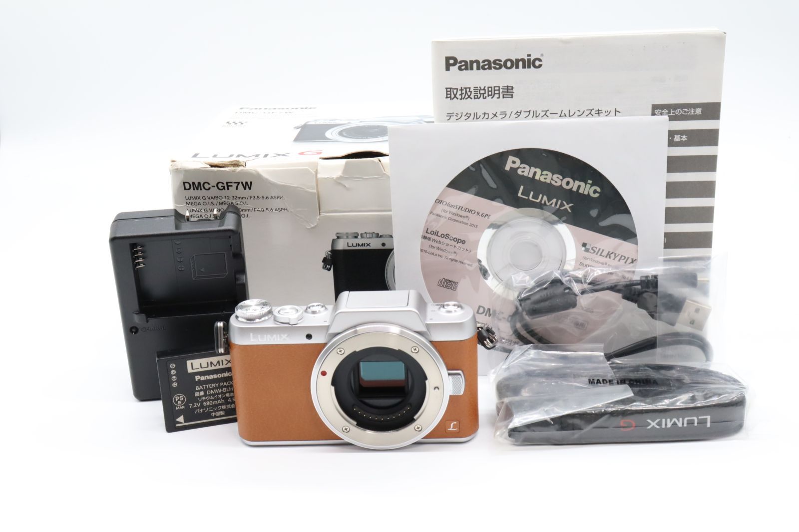 純正値下masuo様専用　Panasonic DMC−GF7 DMC-GF7W-T デジタルカメラ