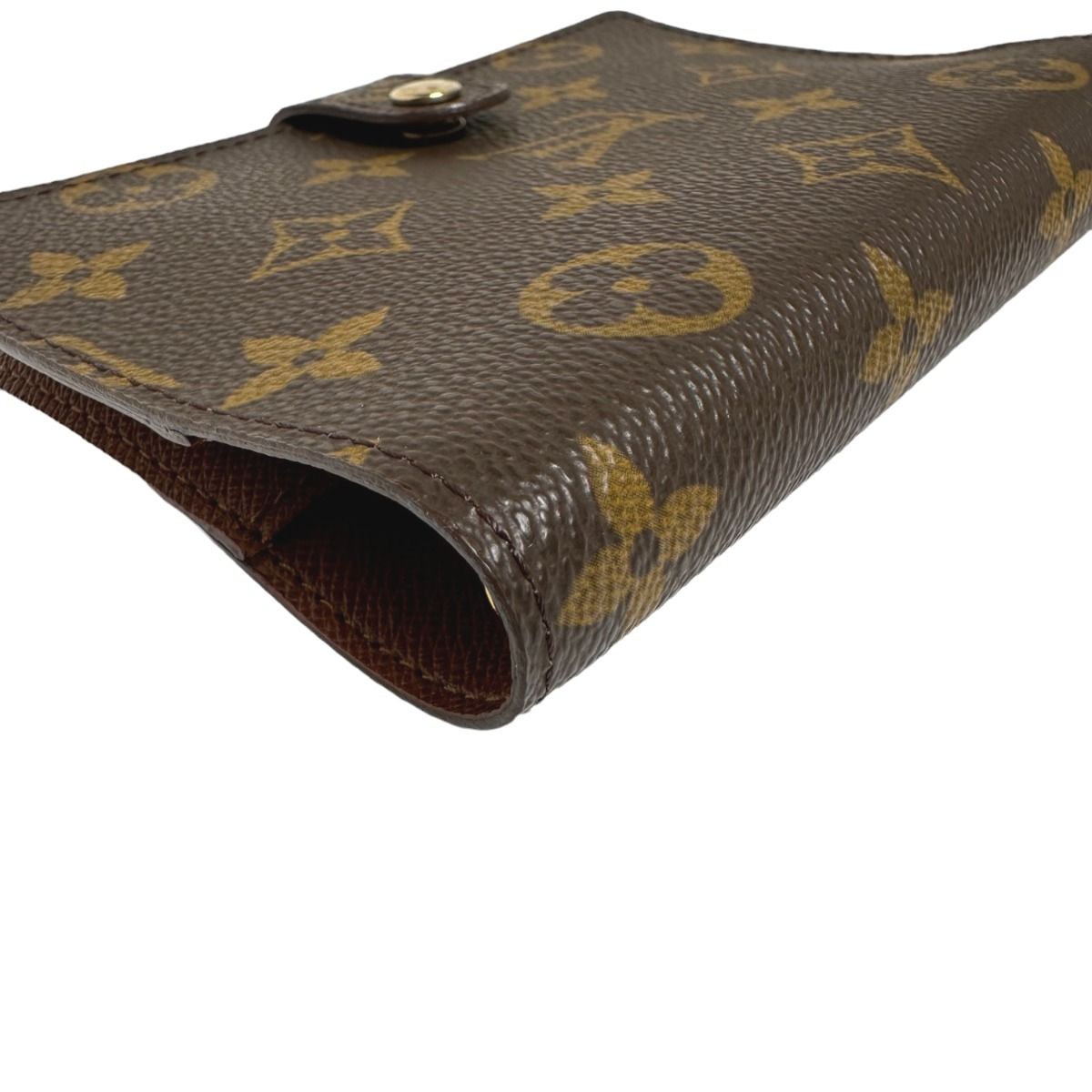 ルイヴィトン R20005 モノグラム 手帳ケース アジェンダPM 手帳カバー LOUIS VUITTON ブラウン