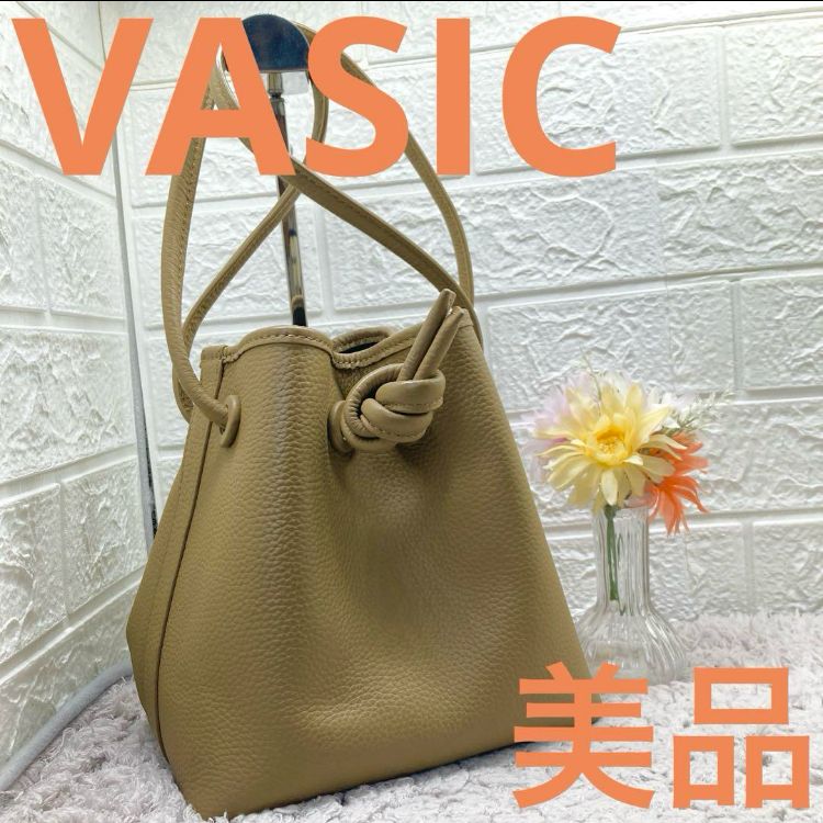 VASIC ヴァジック BOND ボンド ハンドバッグ 巾着バッグ 肩掛け 手持ち