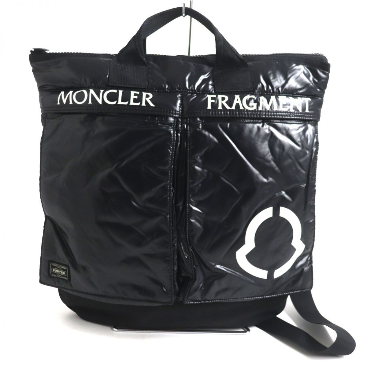 美品▽MONCLER×FRAGMENT×PORTER モンクレール×フラグメント×ポーター 