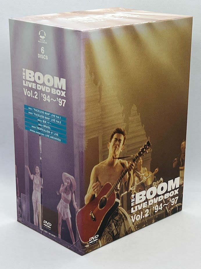 ザ・ブーム THE BOOM LIVE DVD BOX Vol.2 '94~'97 - メルカリ