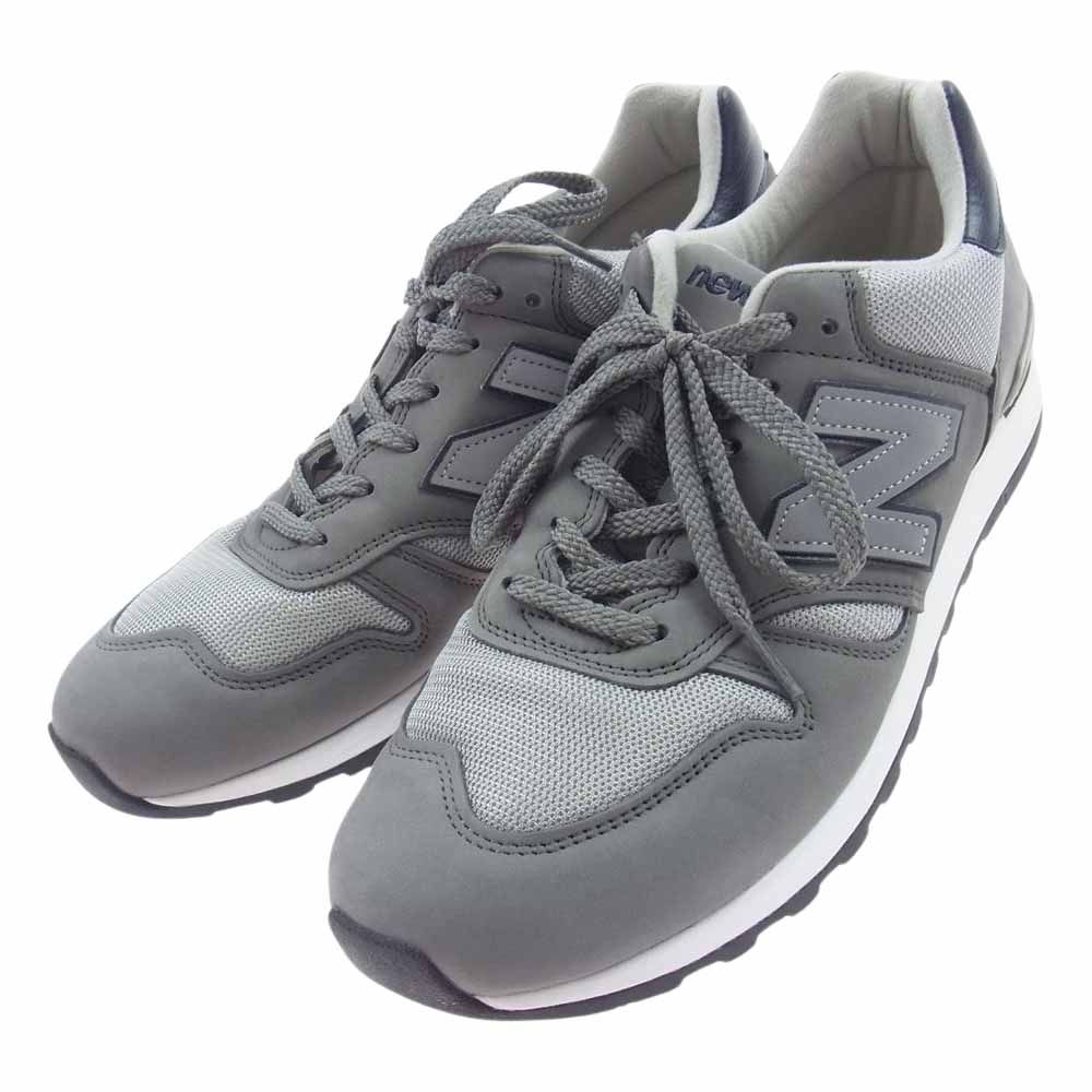 NEW BALANCE ニューバランス スニーカー M670GNS M670 Gray ローカット 