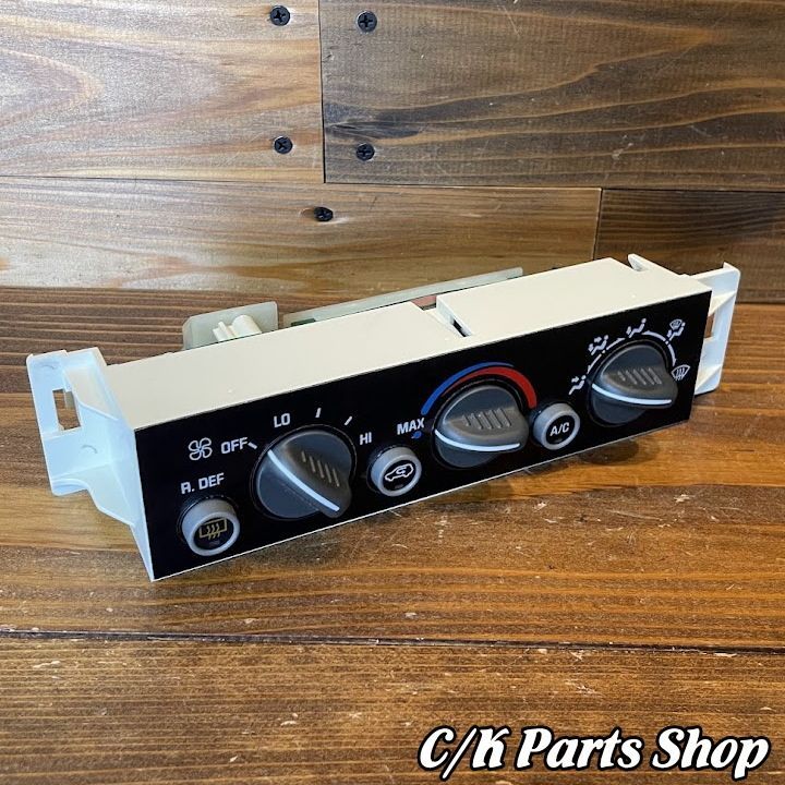A Cコントロールパネル 96-99年 熱線スイッチあり 社外品 コントロールスイッチ エアコンパネル C1500 K1500 サバーバン タホ ユーコン