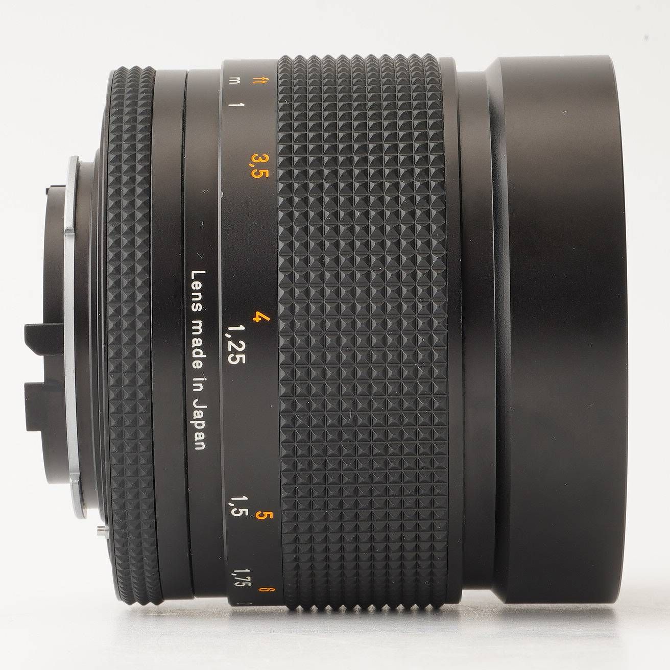 コンタックス Contax Carl Zeiss Planar 85mm F1.4 T* MMJ C/Y ヤシカ