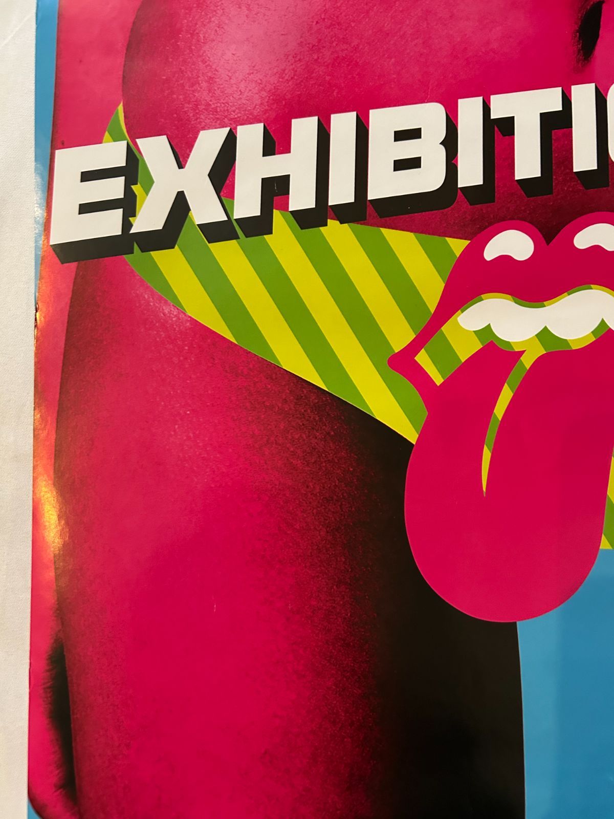 ローリングストーンズ展エキシビジョンポスター②THE ROLLINGSTONES