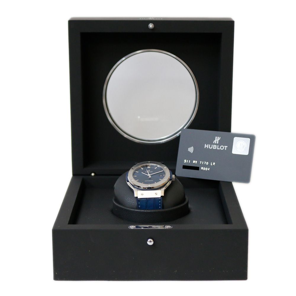 ウブロ HUBLOT クラシックフュージョン 腕時計 時計 チタン 511.7170.LR 自動巻き メンズ 1年保証